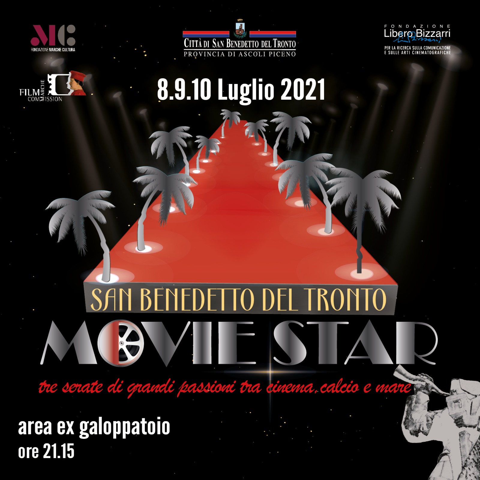 La Riviera protagonista di cinema e fiction nelle tre serate di “San Benedetto Moviestar”