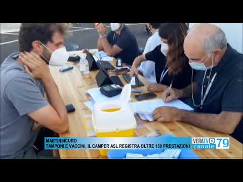 Martinsicuro – Tamponi e vaccini, il camper Asl registra centinaia di prenotazioni