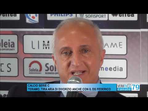 Calcio Serie C – Teramo, tira aria di divorzio anche con il ds Federico