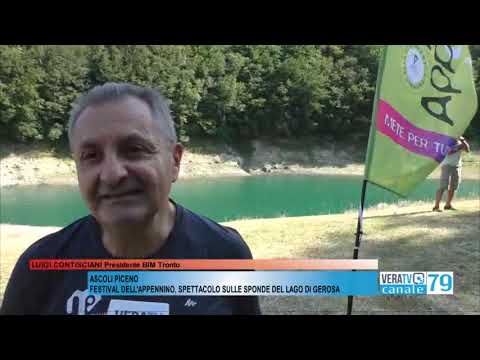 Ascoli – Festival dell’Appennino, spettacolo sulle sponde del lago di Gerosa