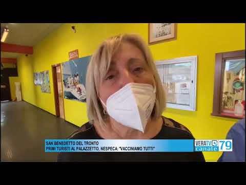 San Benedetto – Vaccini covid, primi turisti al palazzetto per ricevere le seconde dosi