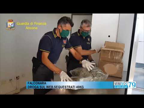 Falconara – Droga venduta su internet, sequestrati 40 chili di sostanza stupefacente