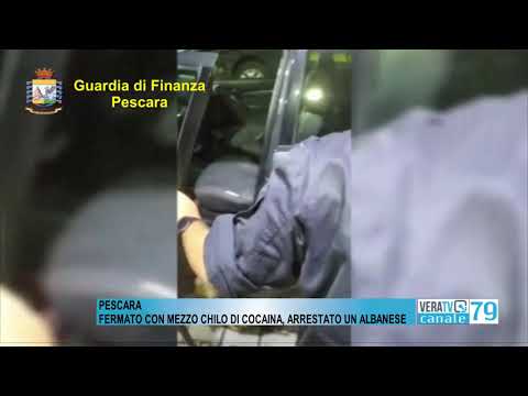 Pescara – Fermato con mezzo chilo di cocaina, arrestato un albanese