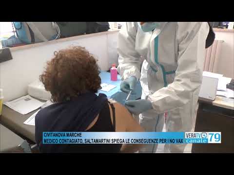 Civitanova Marche – Medico contagiato, Saltamartini spiega le conseguenze per i no vax