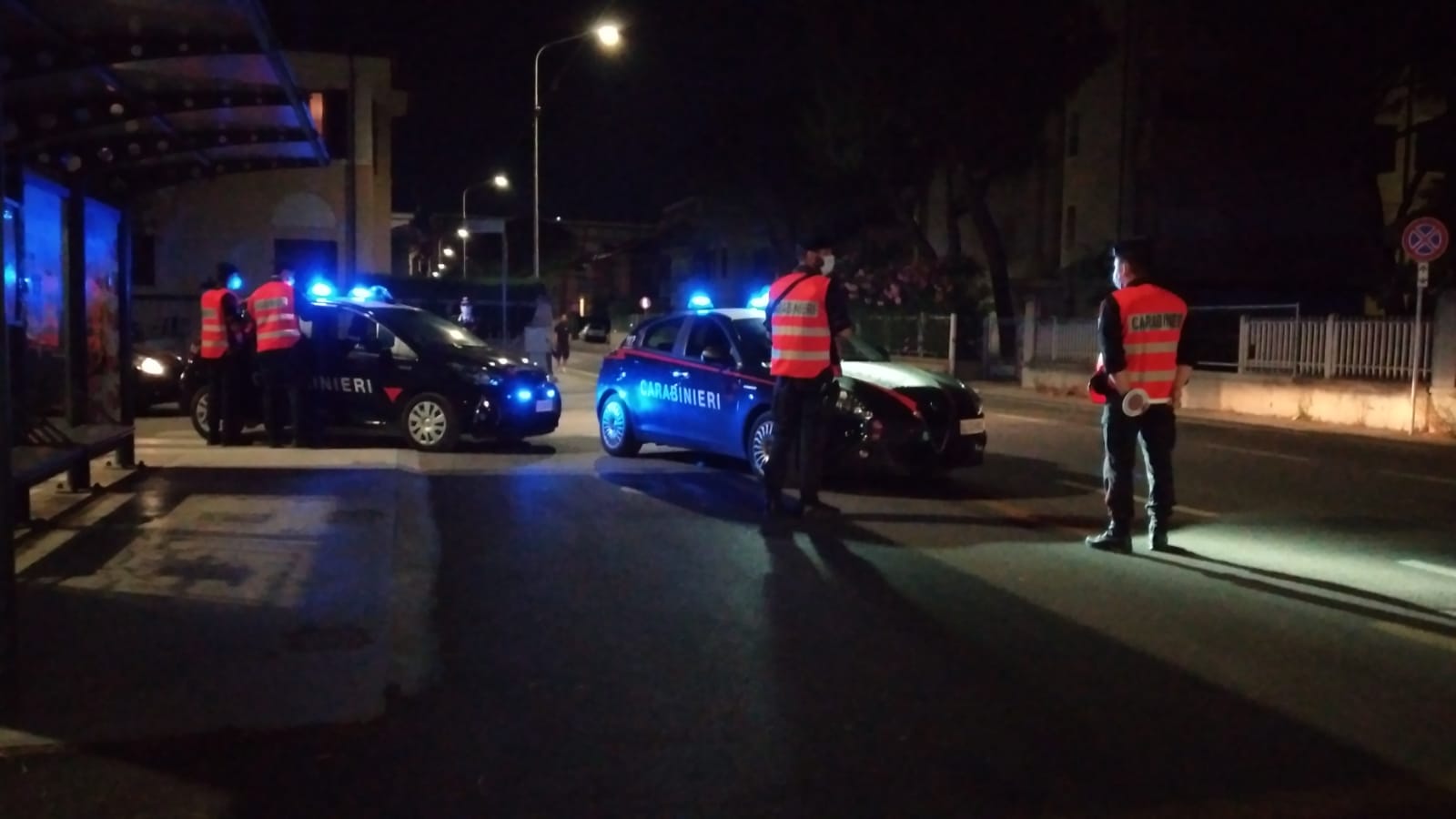 Intensificati i controlli nella notte dei carabinieri di Senigallia