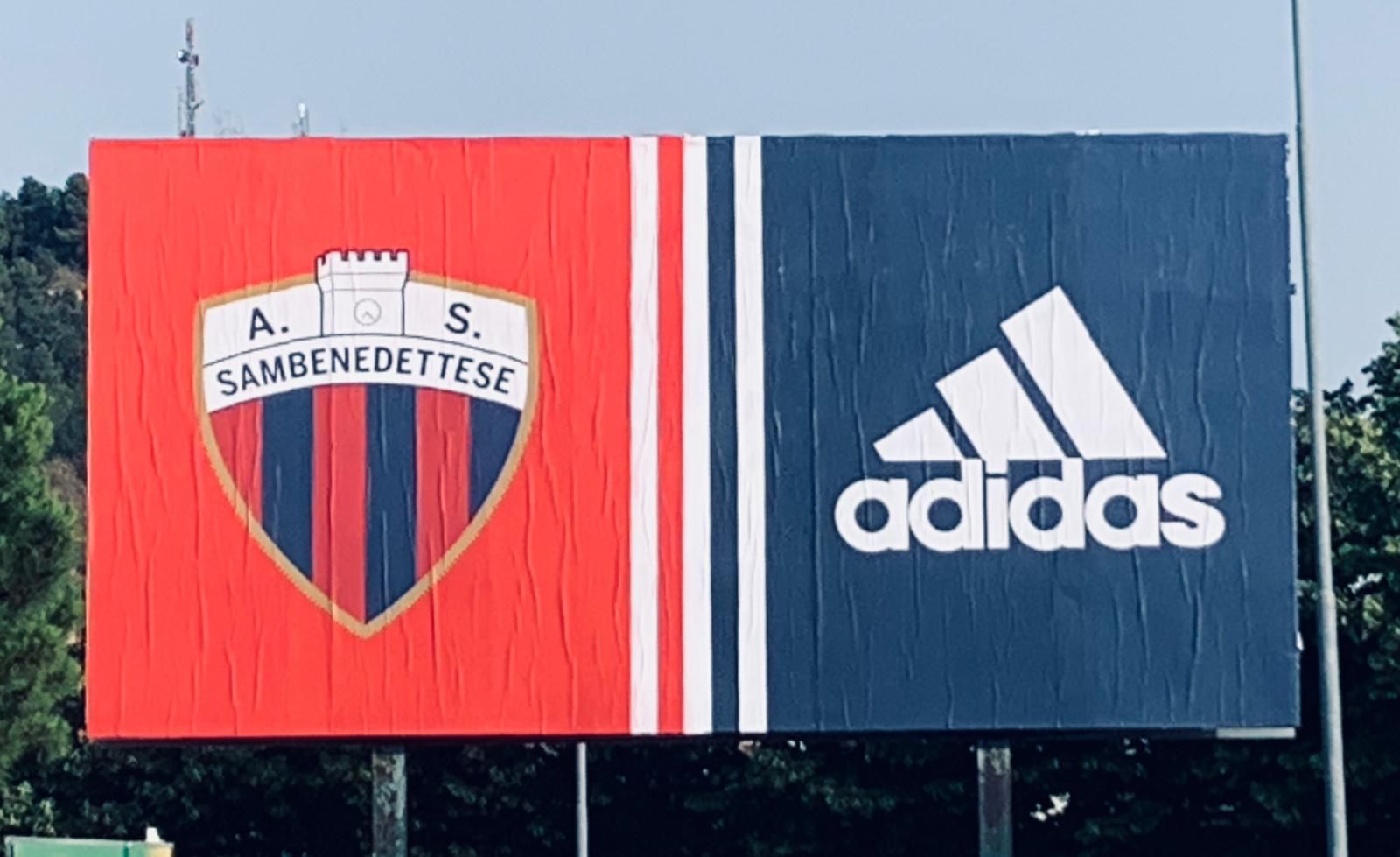 Calcio serie C – Samb, ufficiale l’Adidas nuovo sponsor tecnico