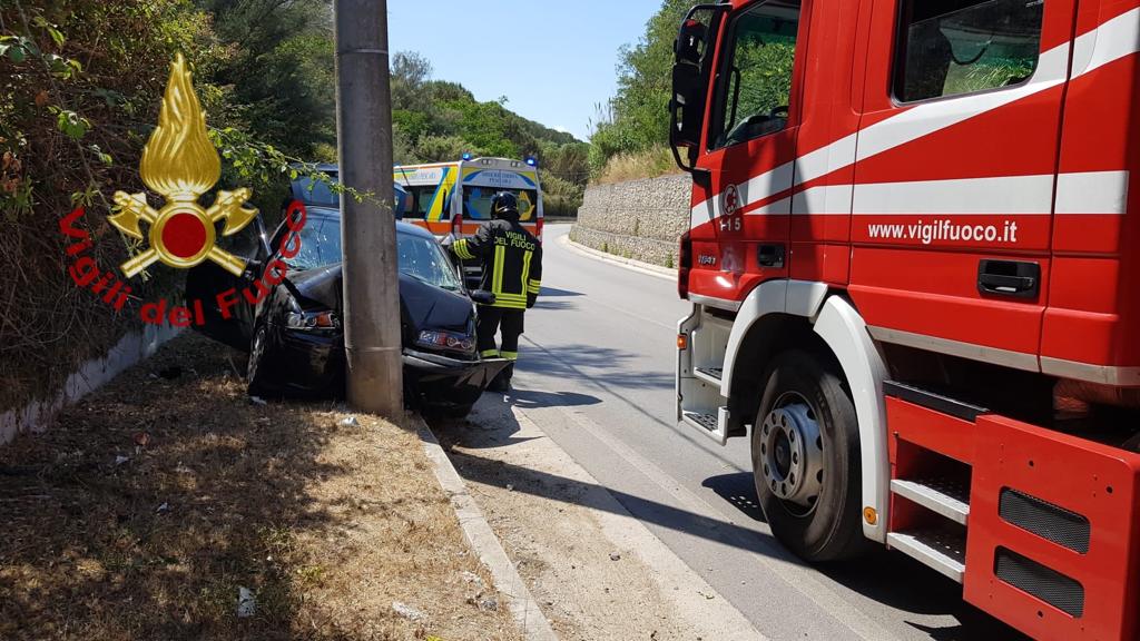 Incidente in via Prati a Pescara, due feriti