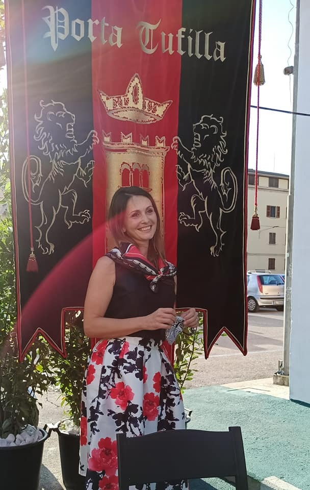 Quintana di Ascoli – Ilenia Ferri è la dama di luglio per Porta Tufilla