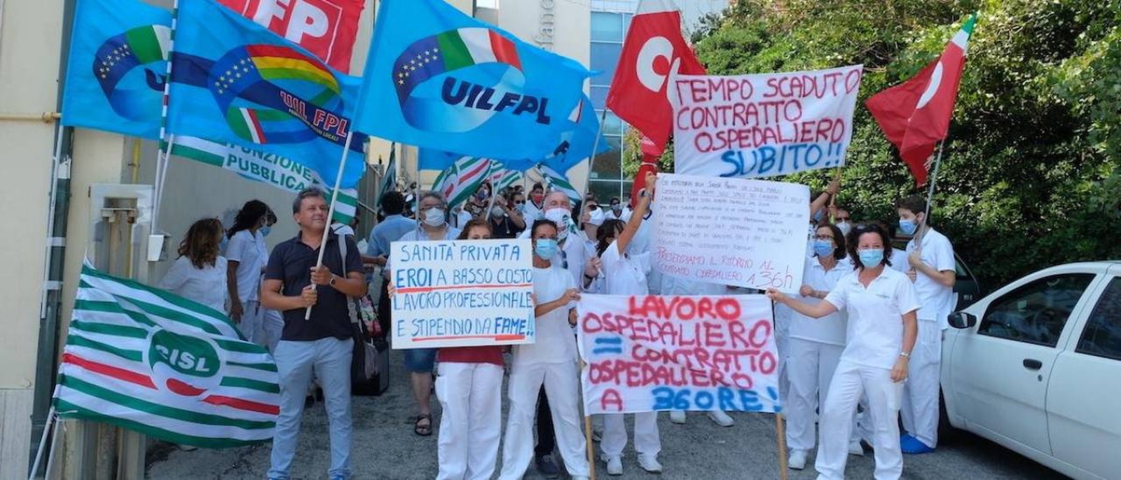 Protesta Gruppo Santo Stefano ( oggi Kos Care): presidio domani a Jesi