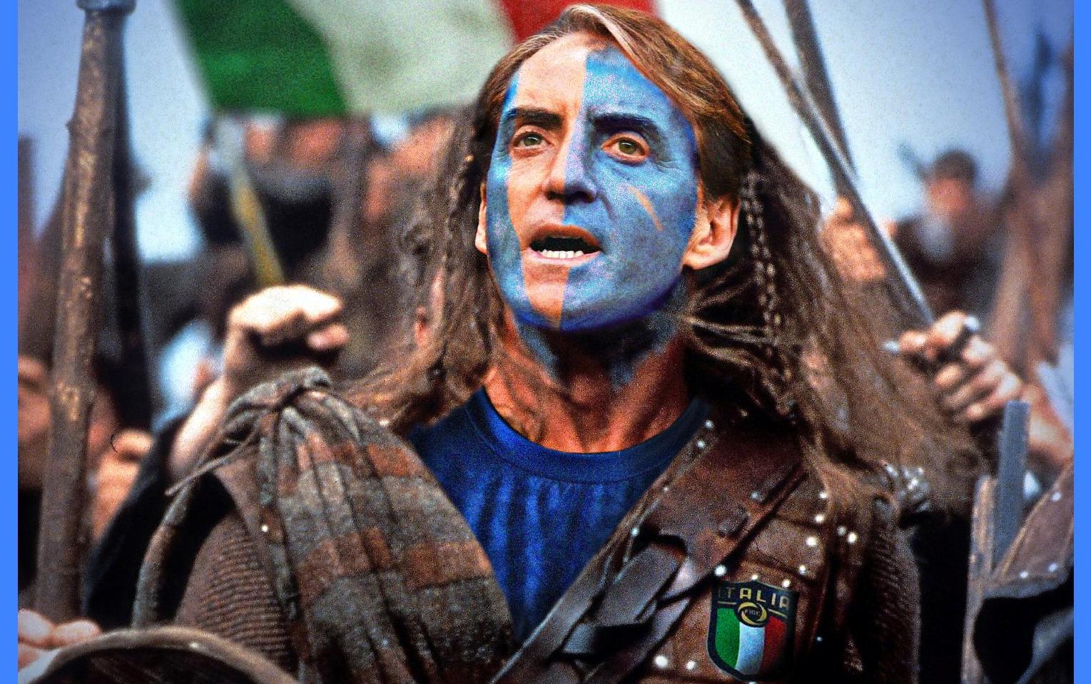Calcio – Mancini cuore impadivo, la Scozia tifa Italia