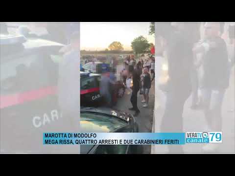 Marotta di Mondolfo – Mega rissa, quattro arresti e due carabinieri feriti