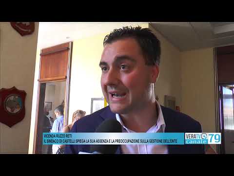 Vicenda Ruzzo Reti – Il sindaco di Castelli spiega il perché della sua assenza