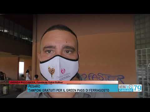 Pesaro – Tamponi gratuiti per il green pass di Ferragosto