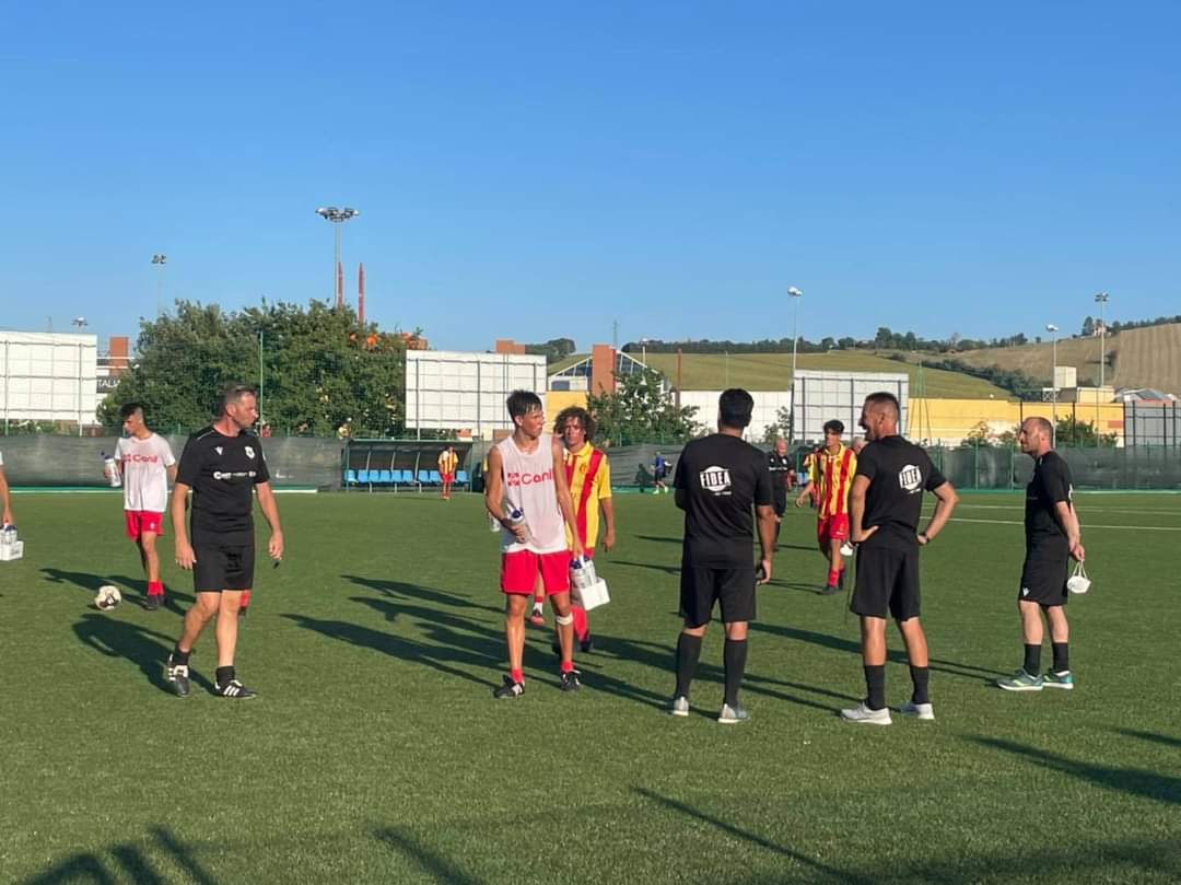 Calcio serie C – Ancona Matelica, cinquina la Potenza Picena