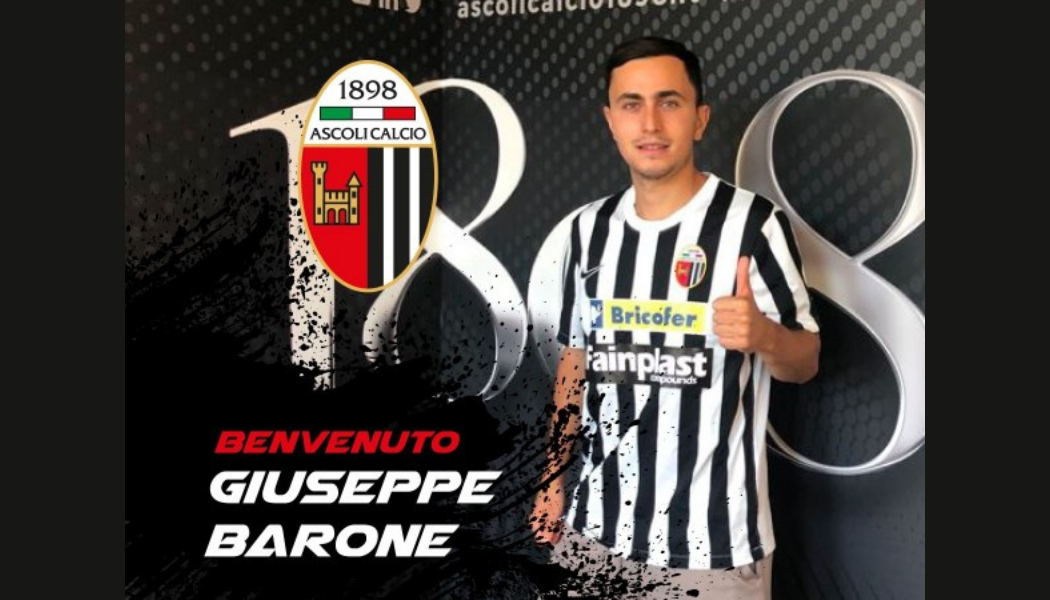 Calcio serie B – Sorpresa Ascoli: arriva l’esterno Barone