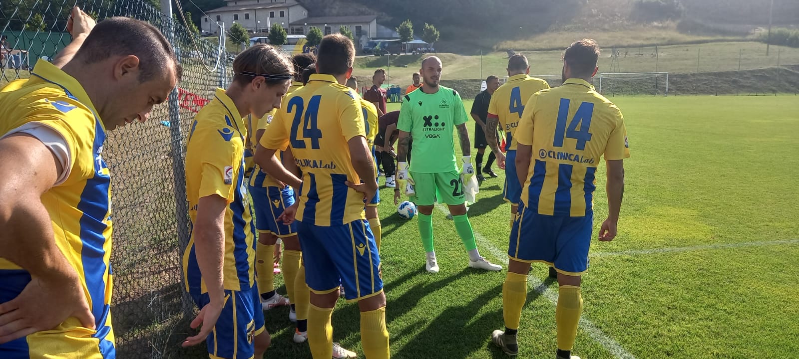 Calcio Serie C – La Fermana parte oggi per il ritiro di Sarnano