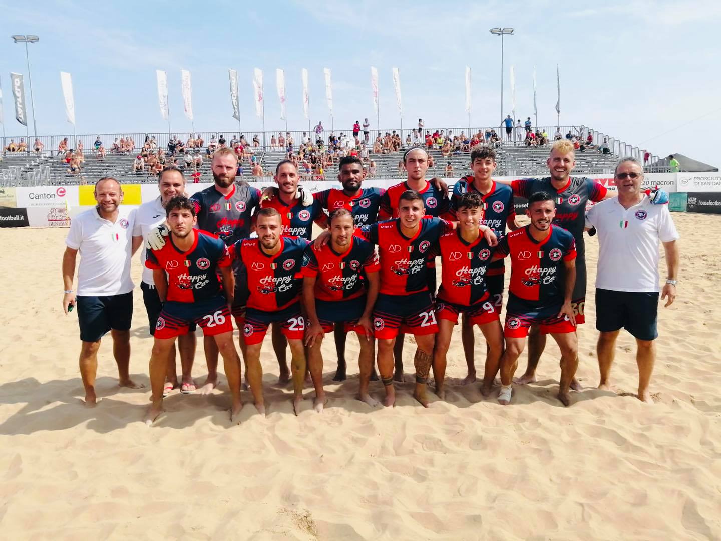 Beach Soccer – La Samb chiude al terzo posto