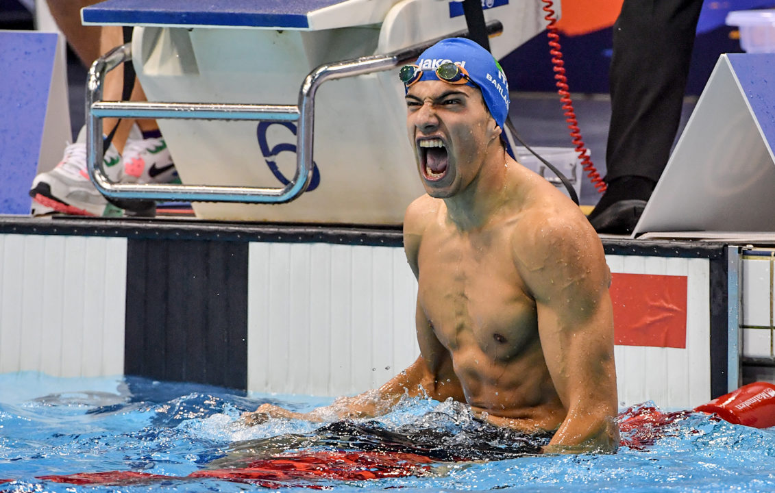 Penne (Pescara) – Paralimpiadi: nuoto, Simone Barlaam oro e record nei 50 sl S9