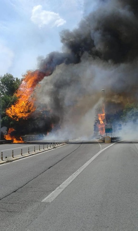 Pescara, vogliono un selfie sui luoghi colpiti dal rogo e tentano di appiccare di nuovo il fuoco