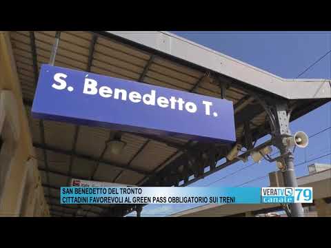 San Benedetto – Cittadini favorevoli al green pass obbligatorio sui treni
