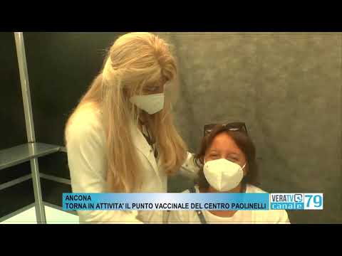 Ancona – Torna in attività il punto vaccinale del centro Paolinelli