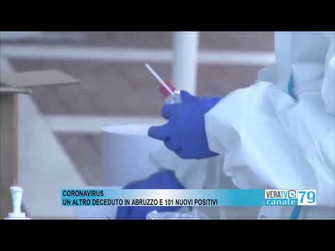 Coronavirus – Un altro deceduto in Abruzzo e 101 nuovi positivi