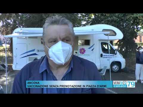 Ancona – Vaccinazione senza prenotazione in Piazza d’Armi