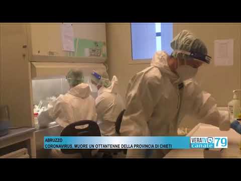 Abruzzo – Coronavirus, muore un ottantenne della provincia di Chieti