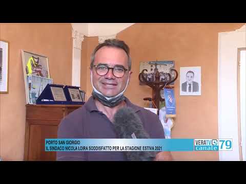 Porto San Giorgio – Il sindaco Loira soddisfatto per la stagione estiva 2021