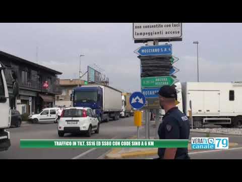 Viabilità – Strade abruzzesi in tilt, code fino a sei chilometri lungo le statali