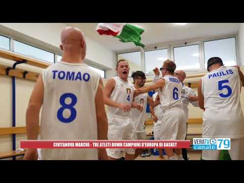 Civitanova Marche – Tre atleti down campioni d’Europa di basket