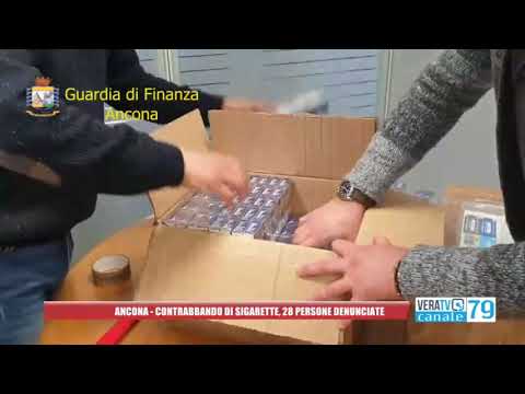 Ancona – Traffico di sigarette di contrabbando, denunciate 28 persone