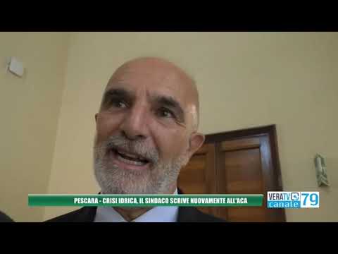 Pescara – Crisi idrica, il sindaco Masci scrive di nuovo all’Aca