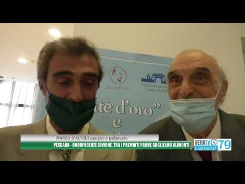 Pescara – Padre Guglielmo Alimonti tra i premiati con il “Ciattè d’Oro”