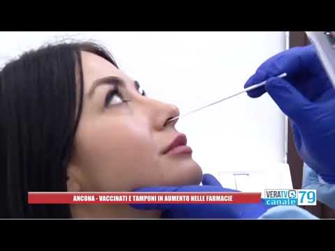 Ancona – Effetto Green Pass: vaccini e tamponi in aumento nelle farmacie