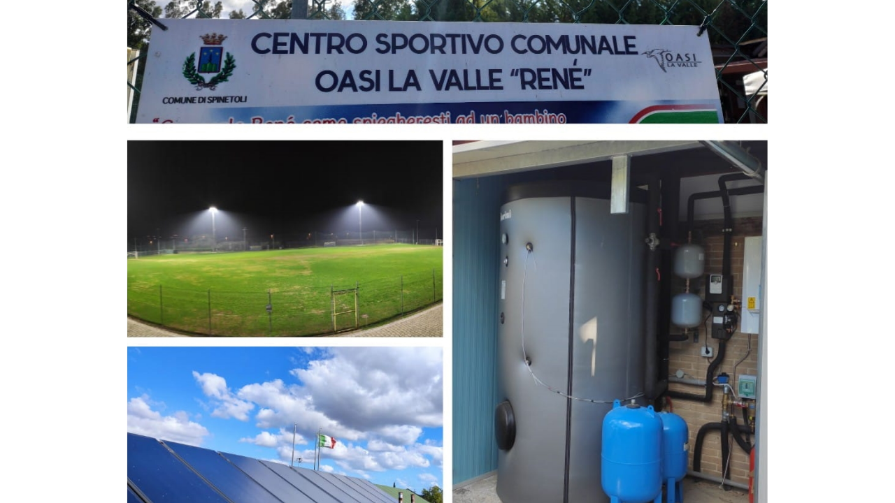 Interventi su Bocciodromo San Pio X, Palazzetto dello Sport e Centro Oasi La Valle