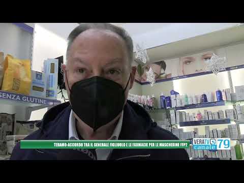 Teramo – Accordo tra il Generale Figliuolo e le farmacie per le mascherine FFP2