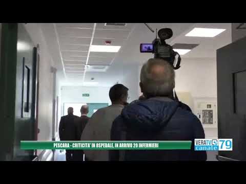 Pescara – Criticità in ospedale, in arrivo 20 infermieri
