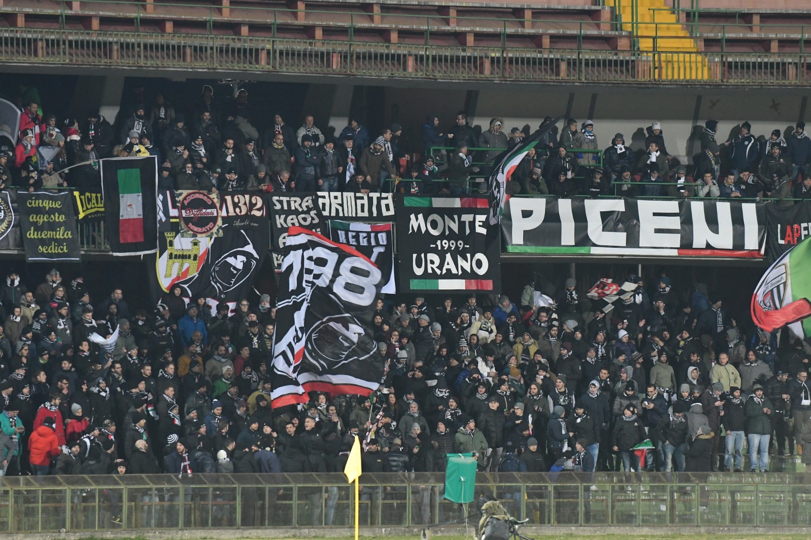Ternana-Ascoli, salva la trasferta dei tifosi bianconeri