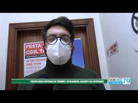 Assunti gli interinali addetti alle pulizie degli ospedali di Teramo e Giulianova