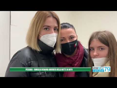 Pescara – Guida per 30 ore dall’Ucraina per salvare la sua famiglia dalla guerra