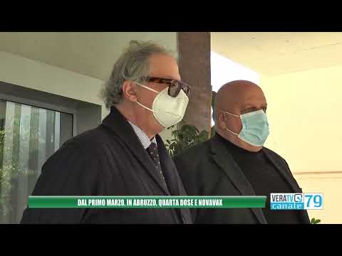 Abruzzo – Dal 1° marzo quarta dose per i fragili e nuovo vaccino Novavax