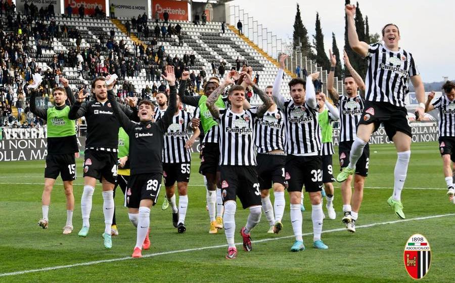 Ascoli-Alessandria 3-0: i bianconeri si sbloccano al Del Duca dopo 105 giorni