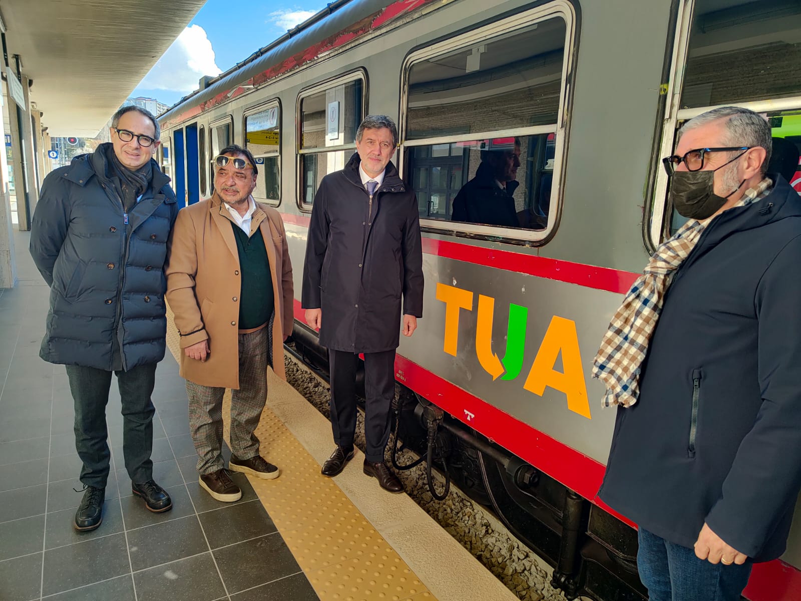 Effettuata la corsa prova con il Treno della Tua per raggiungere L’Aquila dalla costa