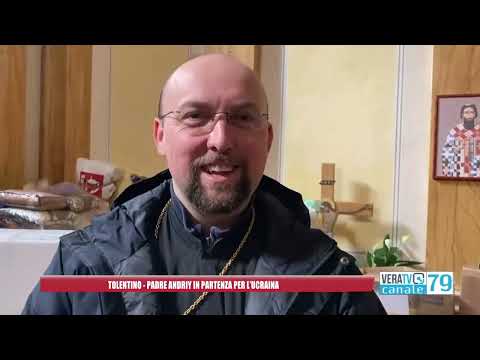 Tolentino – Padre Andriy in partenza per l’Ucraina