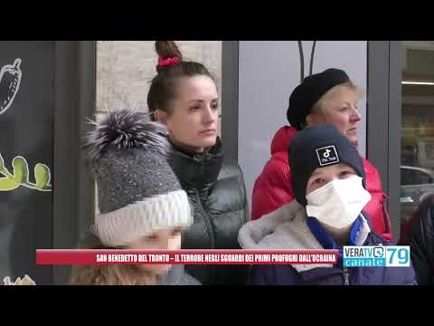 San Benedetto del Tronto accoglie i primi 13 profughi ucraini, sono donne e bambini