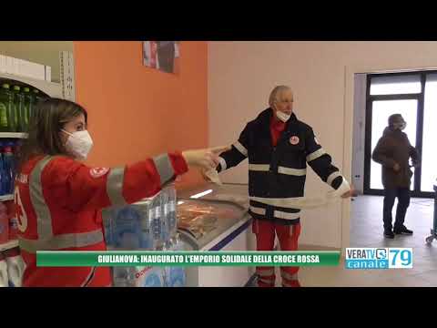 Giulianova – Inaugurato l’emporio solidale della Croce Rossa