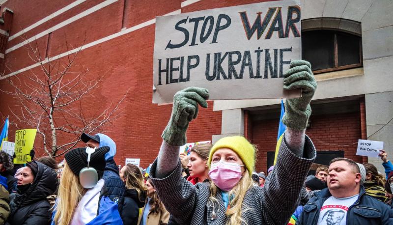 Guerra in Ucraina, sit in di solidarietà dei lavoratori Fincantieri e Crn