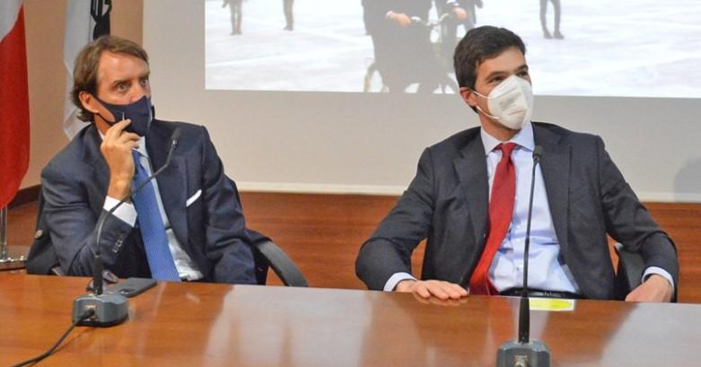 Acquaroli: “Il Ct Mancini resta testimonial delle Marche”