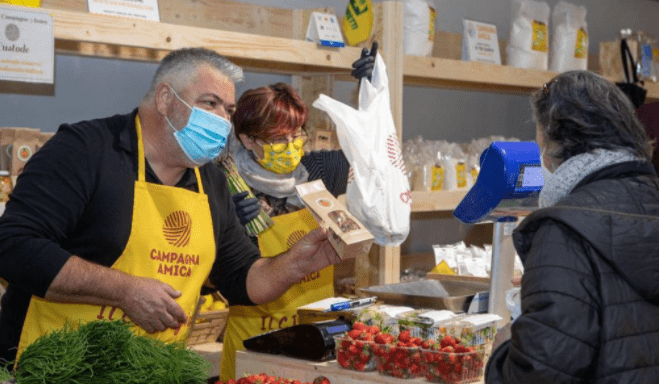 Ucraina, al via la spesa sospesa nei mercati di Campagna Amica di Ancona, Macerata, Fermo e Ascoli Piceno